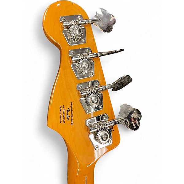 Used Squier Classic Vibe Jaguar 3 Color Sunburst Electric Bass Guitar