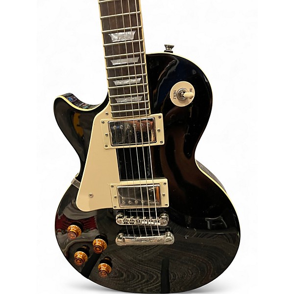 Used Epiphone Les Paul Standard Black Solid Body Electric Guitar