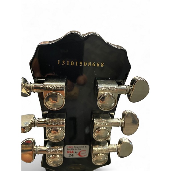 Used Epiphone Les Paul Standard Black Solid Body Electric Guitar