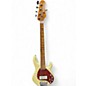 Used Ernie Ball Music Man STINGRAY 5 30TH ANNIVERSARY Cream Electric Bass Guitar