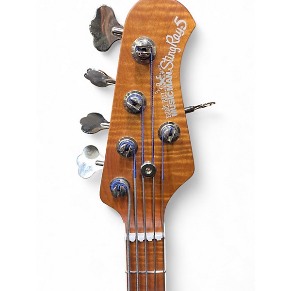 Used Ernie Ball Music Man STINGRAY 5 30TH ANNIVERSARY Cream Electric Bass Guitar
