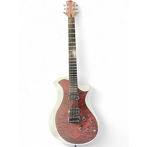 Used Relish Guitars Mary One White Solid Body Electric Guitar