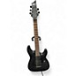 Used Schecter Guitar Research Damien Floyd Rose Black Solid Body Electric Guitar thumbnail