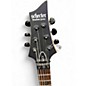 Used Schecter Guitar Research Damien Floyd Rose Black Solid Body Electric Guitar