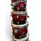 Used PDP by DW 6 Piece LX CHERRY FADE Drum Kit