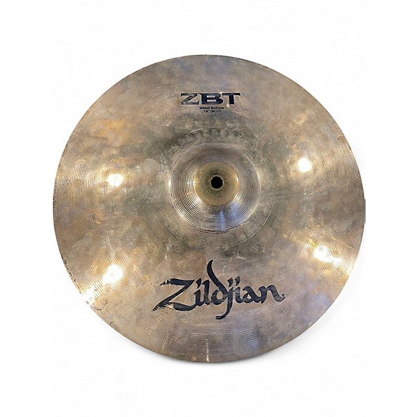 Used Zildjian 14in ZBT Hi Hat Pair Cymbal