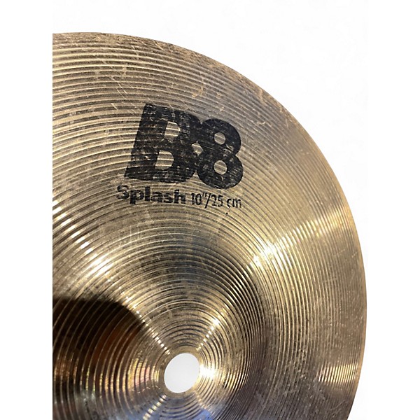 Used SABIAN 10in B8 Splash Cymbal
