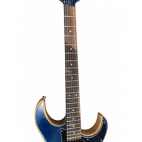 Used Yamaha Pacifica Deluxe Blue Solid Body Electric Guitar