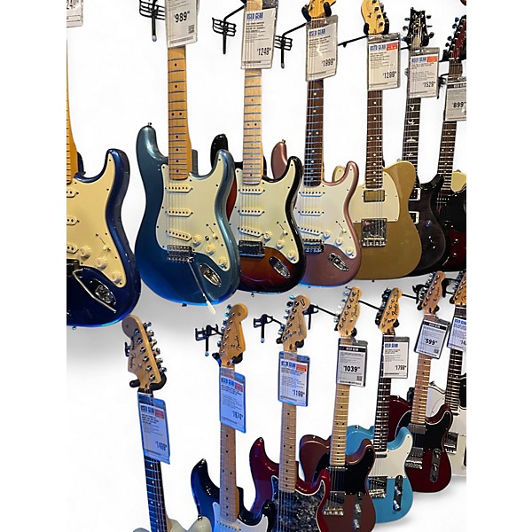 Used Fender 1959 American Vintage Stratocaster Sherwood Green Solid Body Electric Guitar