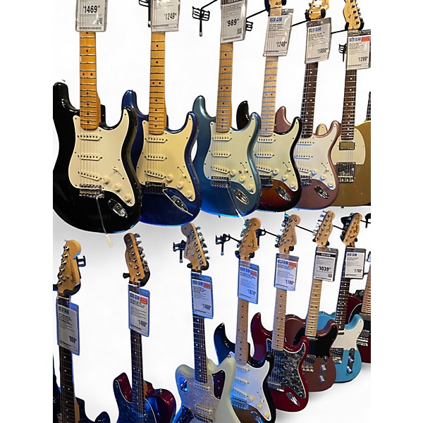 Used Fender 1959 American Vintage Stratocaster Sherwood Green Solid Body Electric Guitar