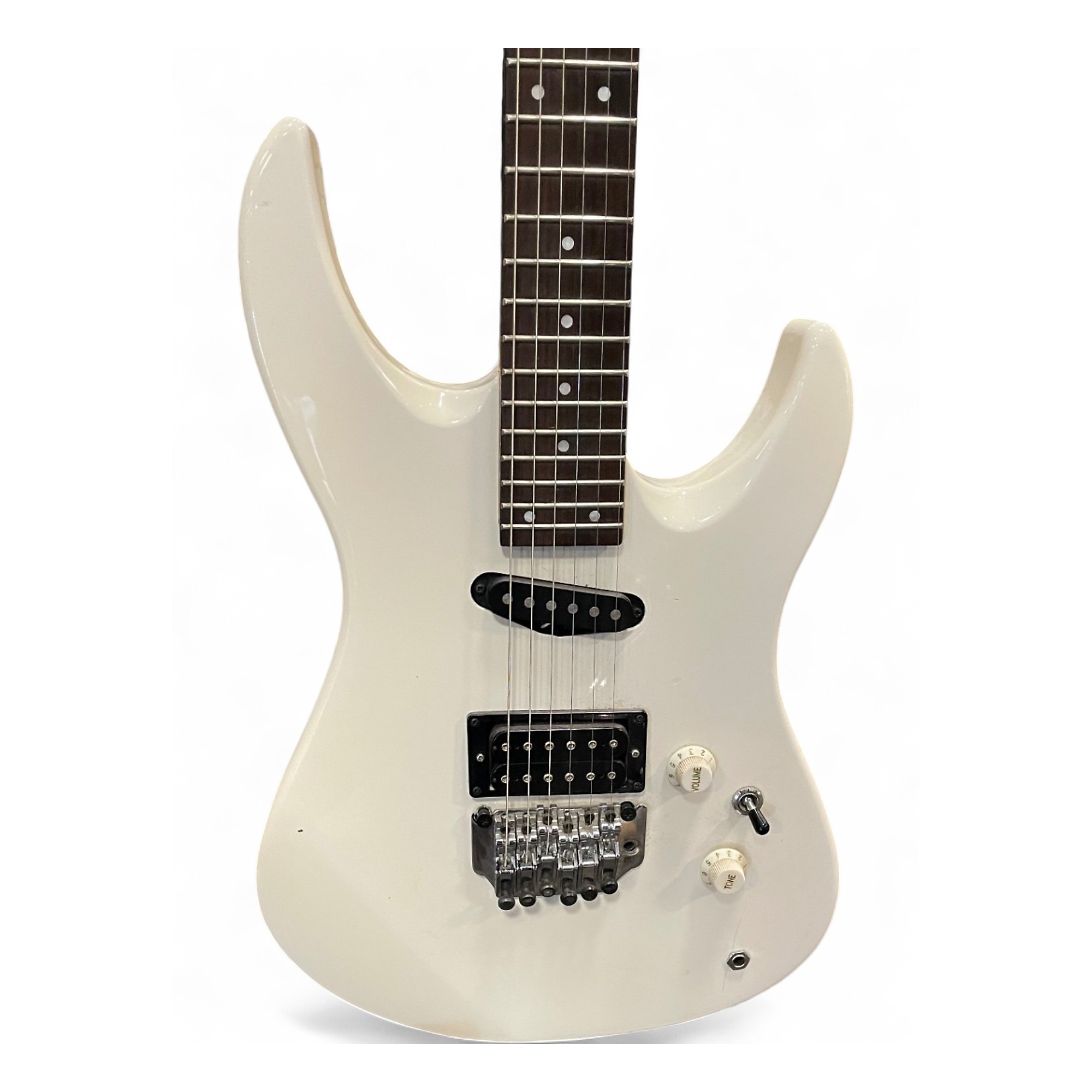 Used Yamaha RGX312 Antique White Solid Body Electric Guitar