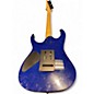 Used Ibanez GRG120QASP Trans Blue Solid Body Electric Guitar
