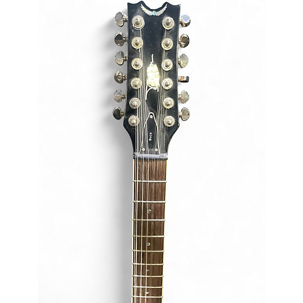 Used Dean Boca 12 Orange Solid Body Electric Guitar