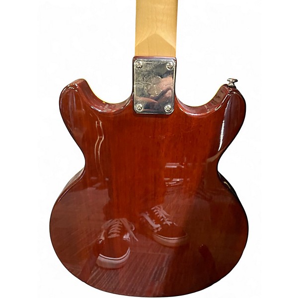 Used Dean Boca 12 Orange Solid Body Electric Guitar