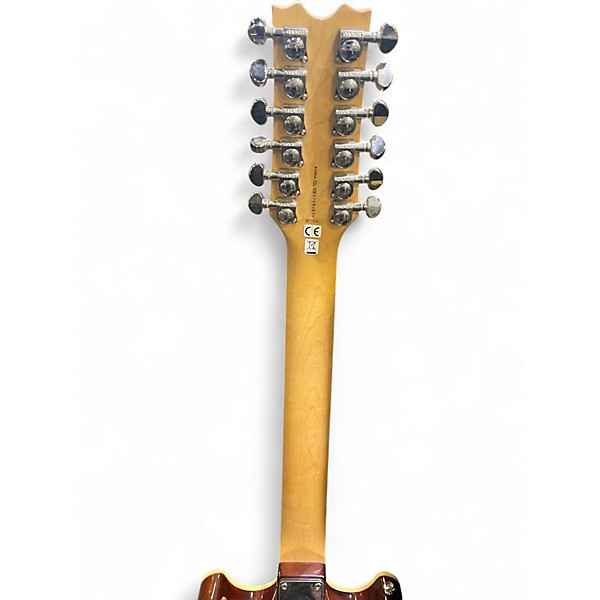 Used Dean Boca 12 Orange Solid Body Electric Guitar