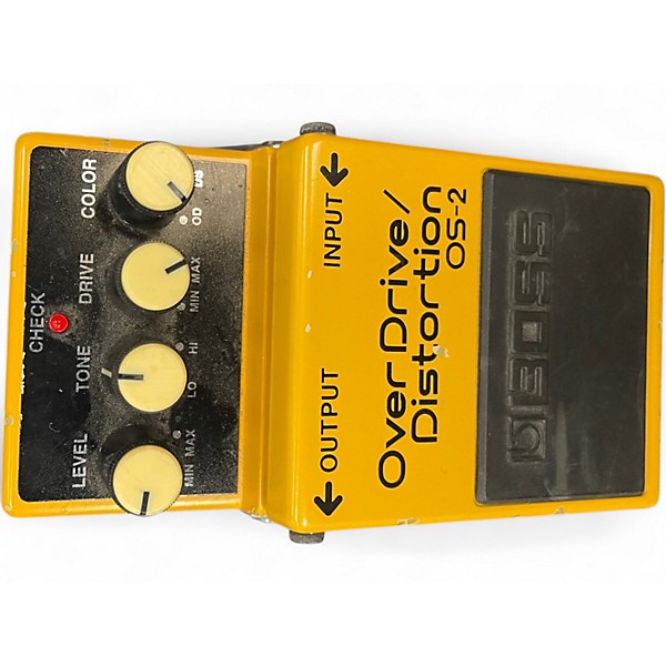 Used BOSS OS2 Overdrive Distortion Effect Pedal