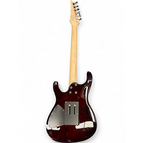 Used Ibanez s670qm dragon eye burst Solid Body Electric Guitar