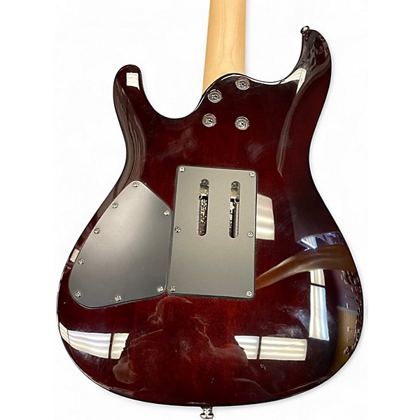 Used Ibanez s670qm dragon eye burst Solid Body Electric Guitar