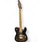 Used Harley Benton T Style Black and Yellow Solid Body Electric Guitar thumbnail