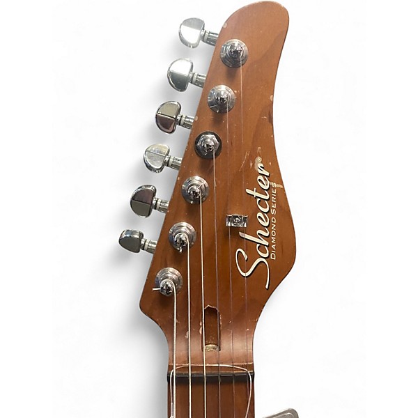 Used Schecter Guitar Research Traditional Van Nuys Gloss Natural Solid Body Electric Guitar