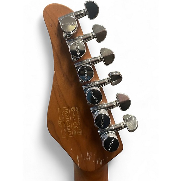 Used Schecter Guitar Research Traditional Van Nuys Gloss Natural Solid Body Electric Guitar