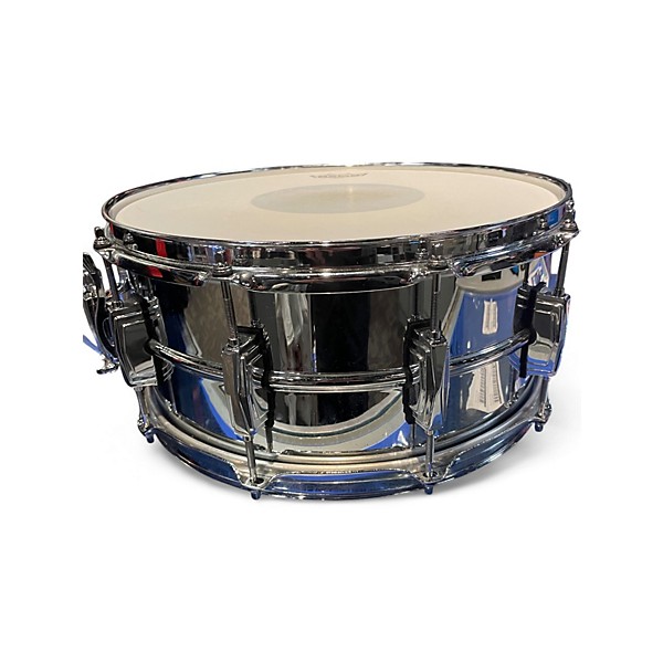 Used Ludwig 6.5X14 Supraphonic Snare Chrome Drum