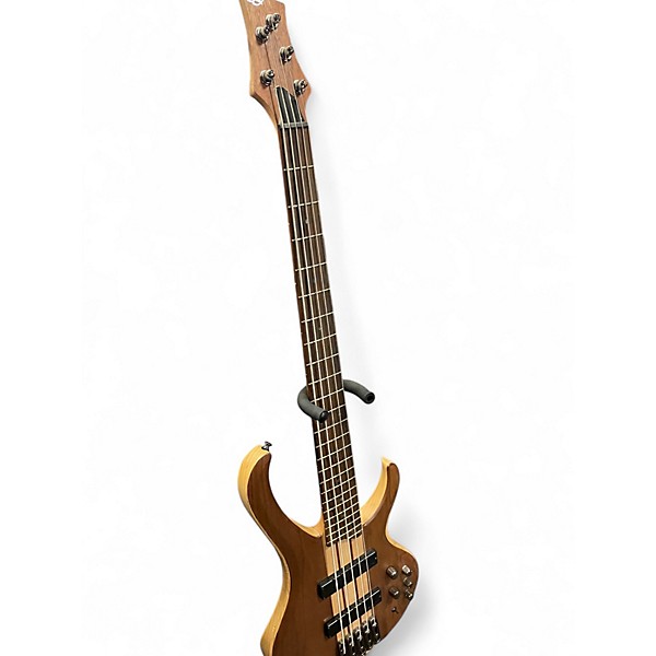 Used Ibanez BTB675 5 String Natural Electric Bass Guitar