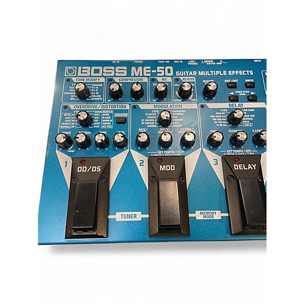 Used BOSS ME50 Guitar Multi Effect Processor