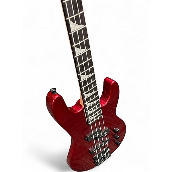 Used Jackson Minion JS1X Candy Apple Red Electric Bass Guitar