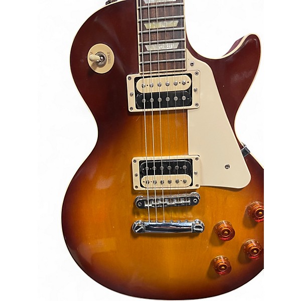 Used 2022 Gibson Les Paul Traditional Pro Iced Tea Solid Body Electric Guitar