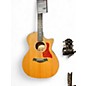 Used 2007 Taylor 314CE Natural Acoustic Electric Guitar thumbnail