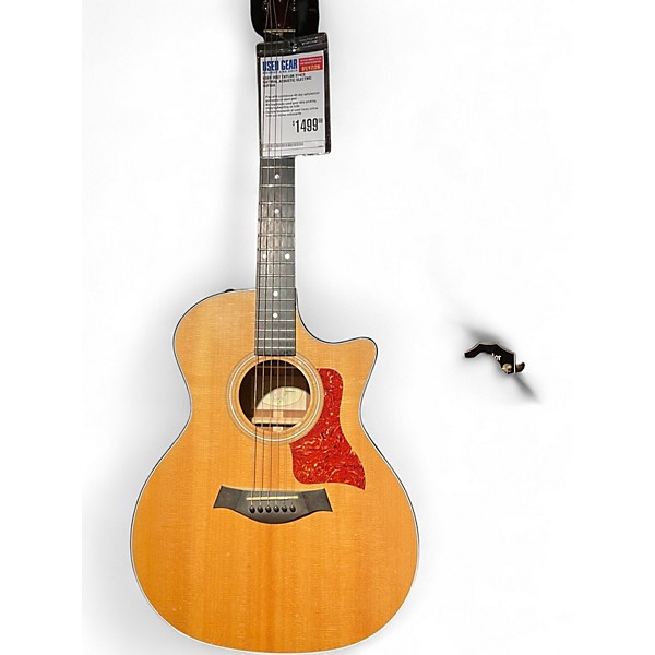 Used 2007 Taylor 314CE Natural Acoustic Electric Guitar