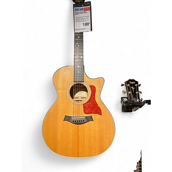 Used 2007 Taylor 314CE Natural Acoustic Electric Guitar