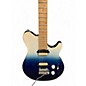 Used Sterling by Music Man Sub AX3 Axis blue fade Solid Body Electric Guitar