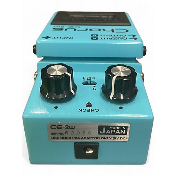 Used BOSS CE2W Waza Craft Chorus Effect Pedal