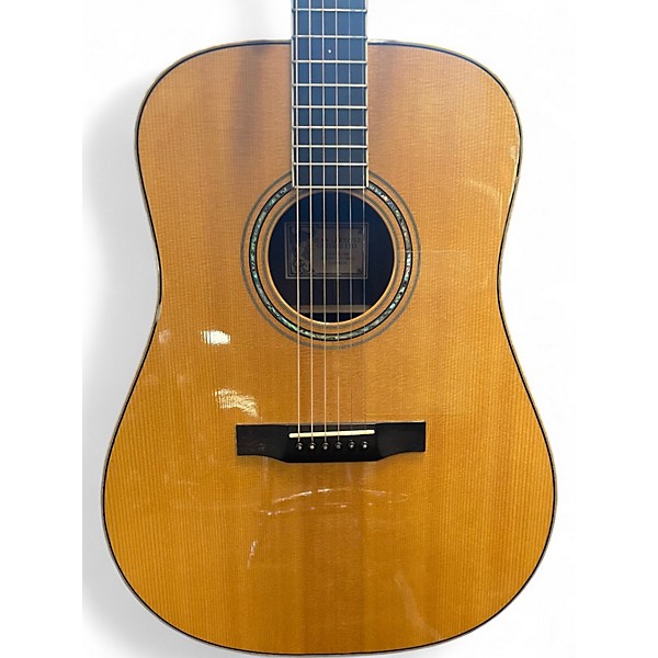 Used Larrivee D-09B Natural Acoustic Electric Guitar