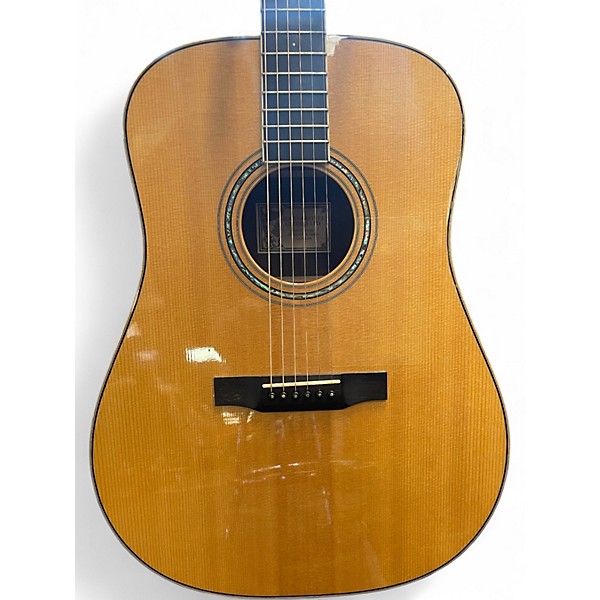 Used Larrivee D-09B Natural Acoustic Electric Guitar