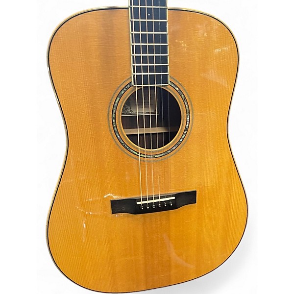 Used Larrivee D-09B Natural Acoustic Electric Guitar