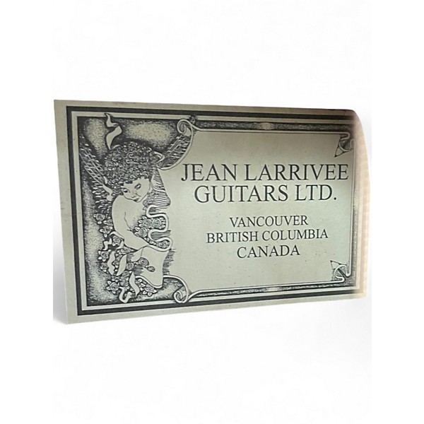 Used Larrivee D-09B Natural Acoustic Electric Guitar