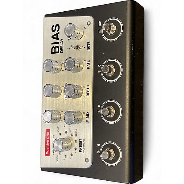 Used Positive Grid Bias Delay Effect Pedal