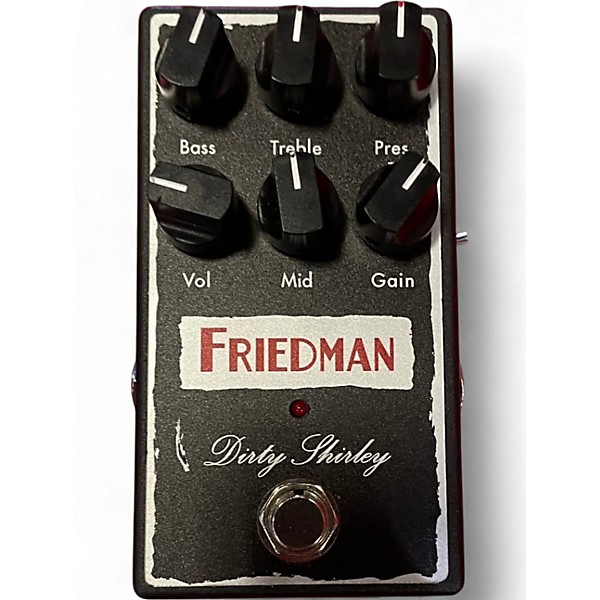 Used Friedman Dirty Shirley Overdrive Effect Pedal