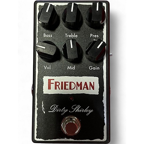 Used Friedman Dirty Shirley Overdrive Effect Pedal