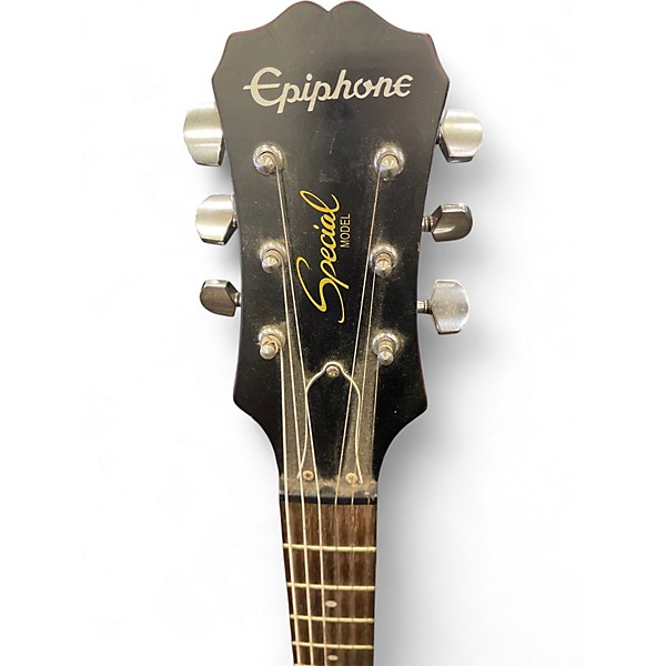 Used Epiphone  LES PAUL SPECIAL I  Worn Cherry Solid Body Electric Guitar