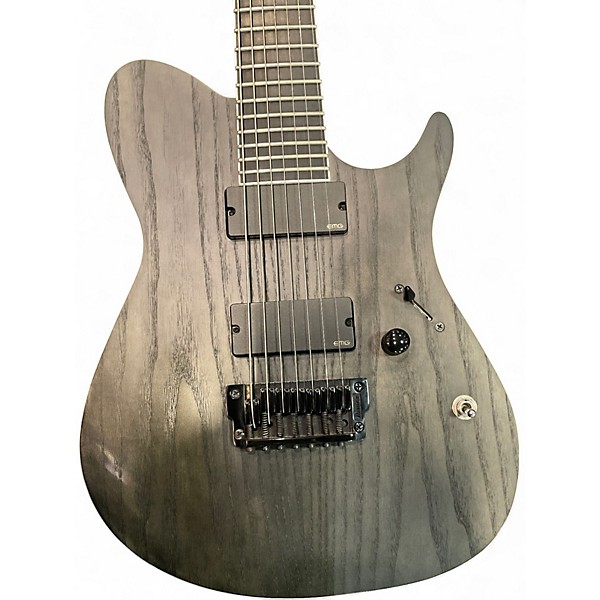 Used Ibanez FRIX7FEAH Charcoal Solid Body Electric Guitar