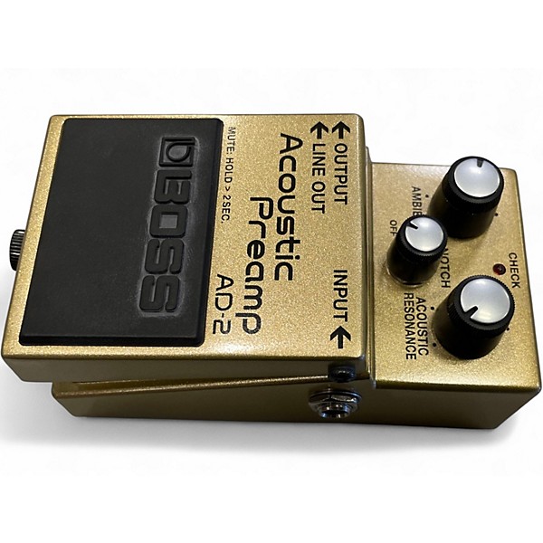 Used BOSS AD2 Acoustic Preamp Guitar Preamp