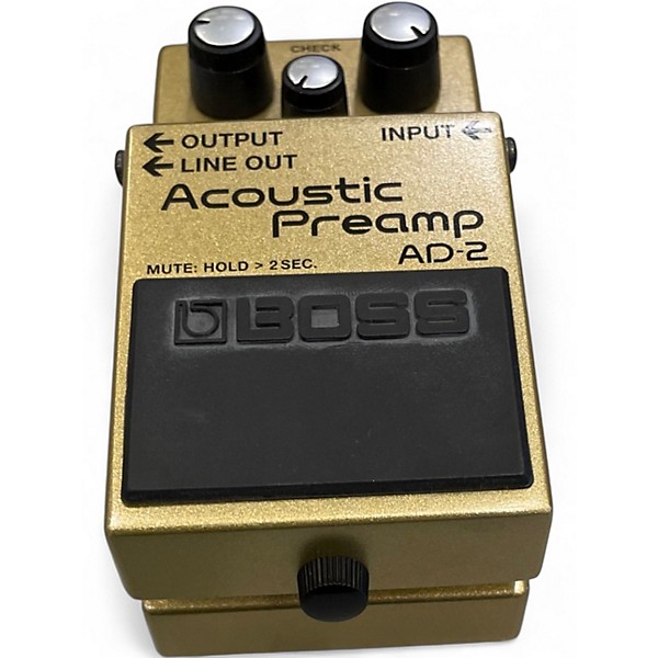 Used BOSS AD2 Acoustic Preamp Guitar Preamp