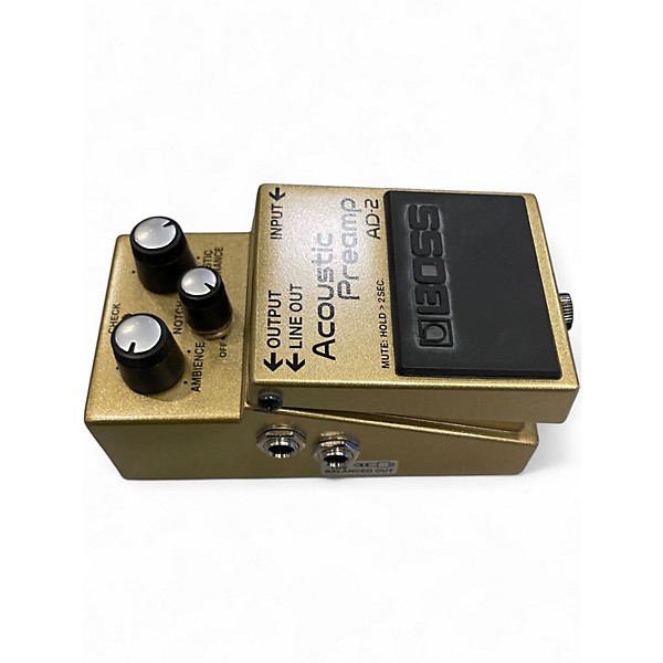 Used BOSS AD2 Acoustic Preamp Guitar Preamp