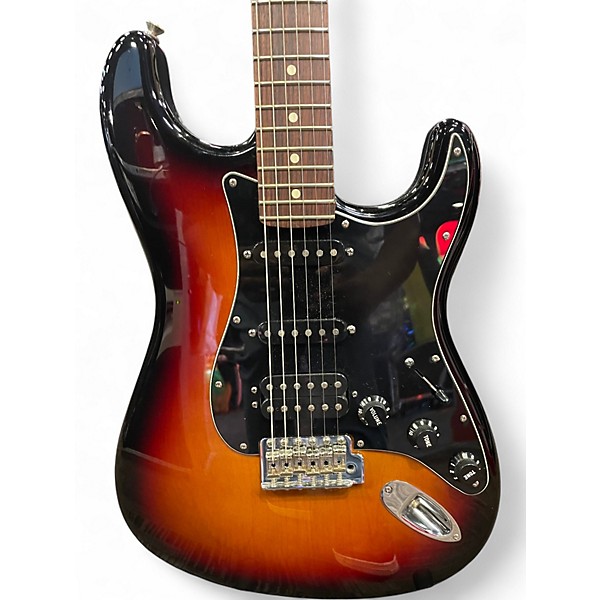Used Fender American Special Stratocaster HSS 3 Tone Sunburst Solid Body Electric Guitar