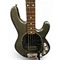 Used 2000s Ernie Ball Music Man Stingray 4 String Silver Electric Bass Guitar thumbnail