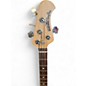 Used 2000s Ernie Ball Music Man Stingray 4 String Silver Electric Bass Guitar